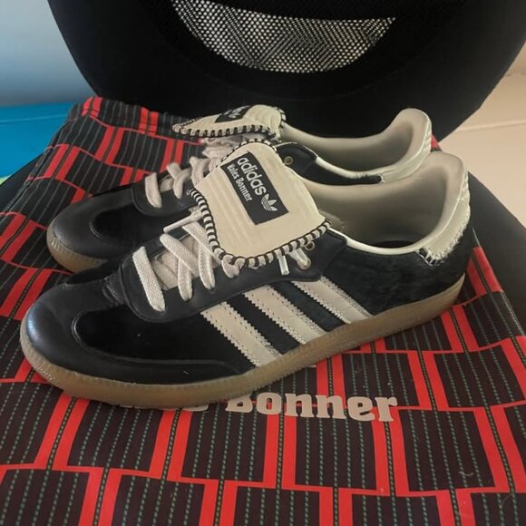 Wales Bonner pony hair sambas - Picture 2 of 5